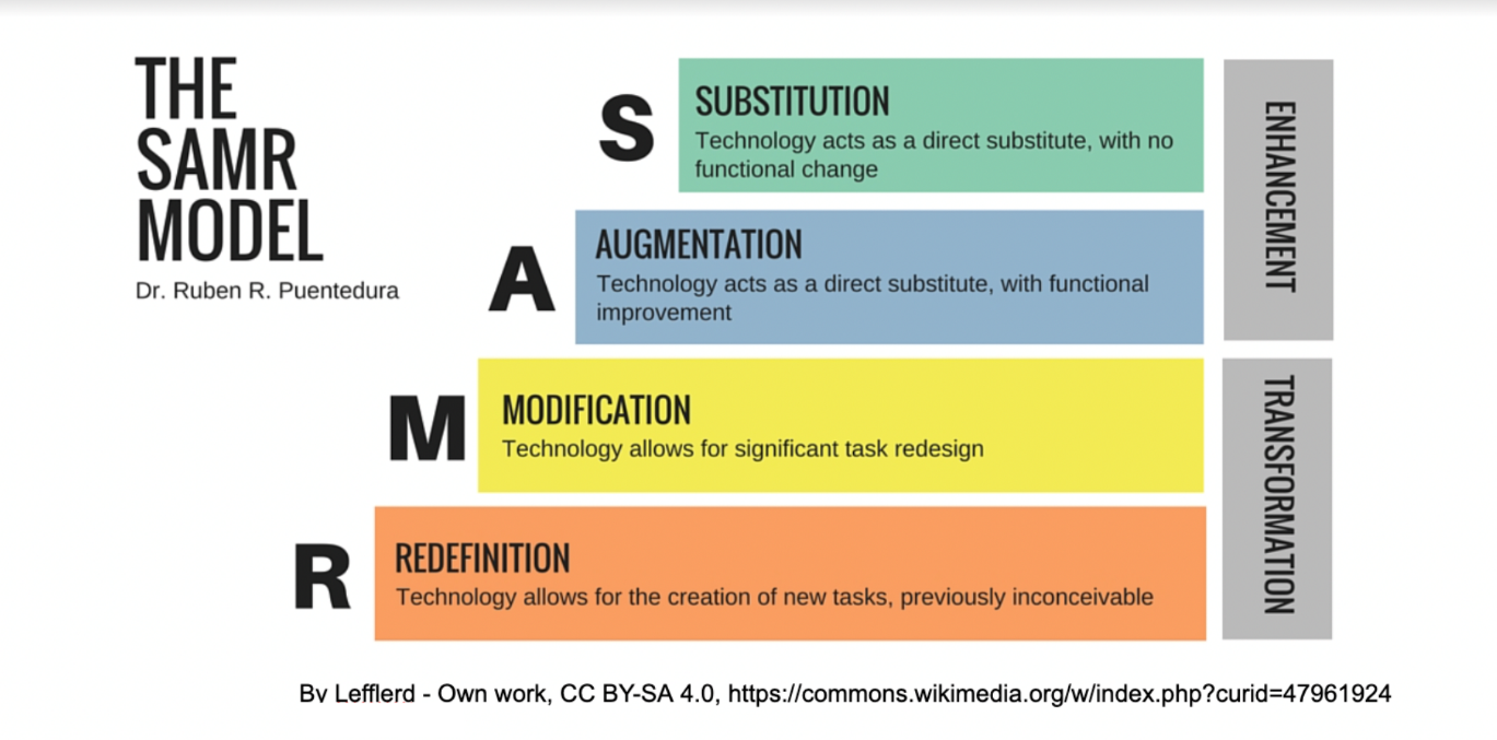  Schematic representation of the SAMR model