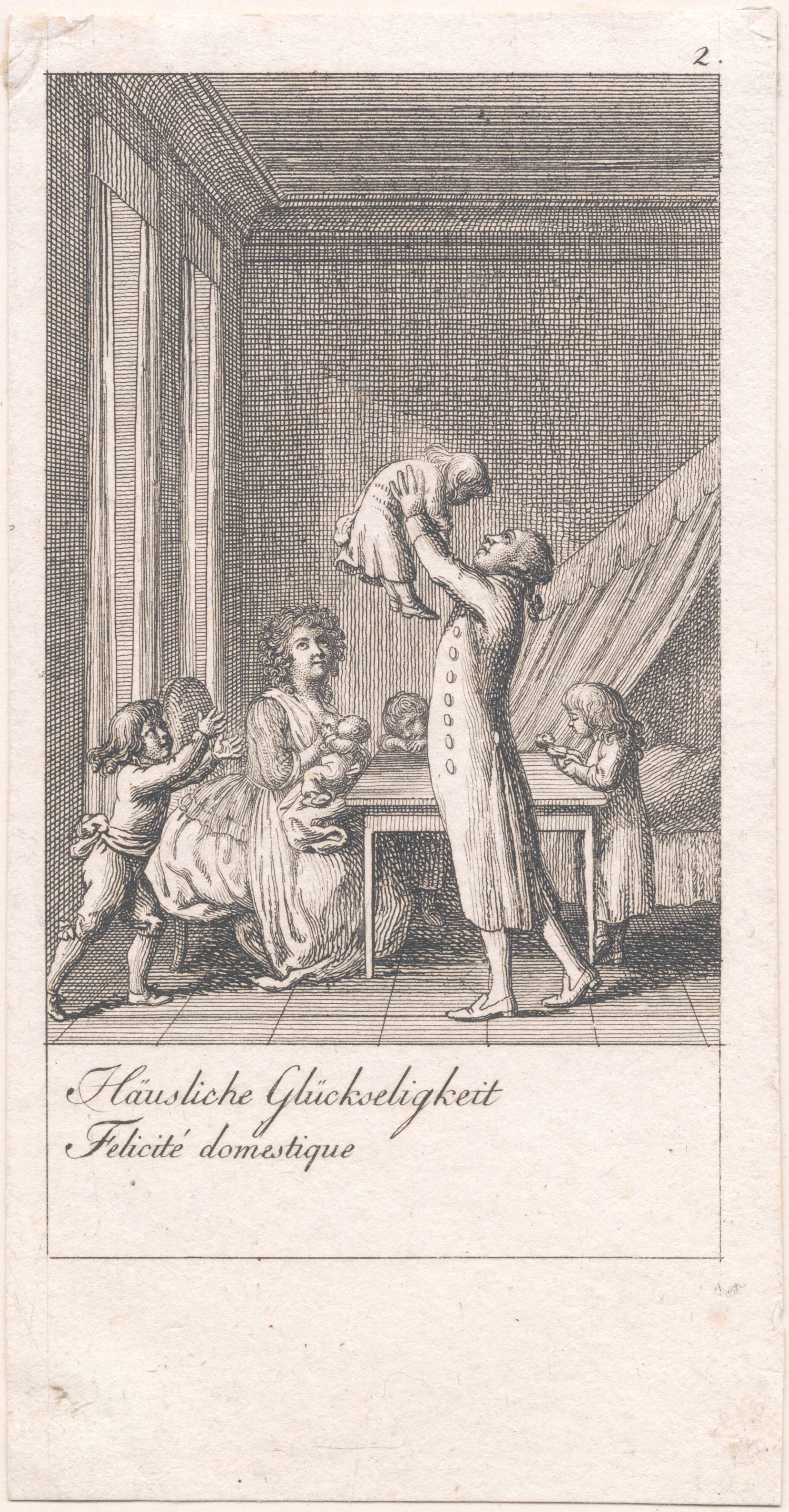 Abbildung: Häusliche Glückseligkeit, 1788