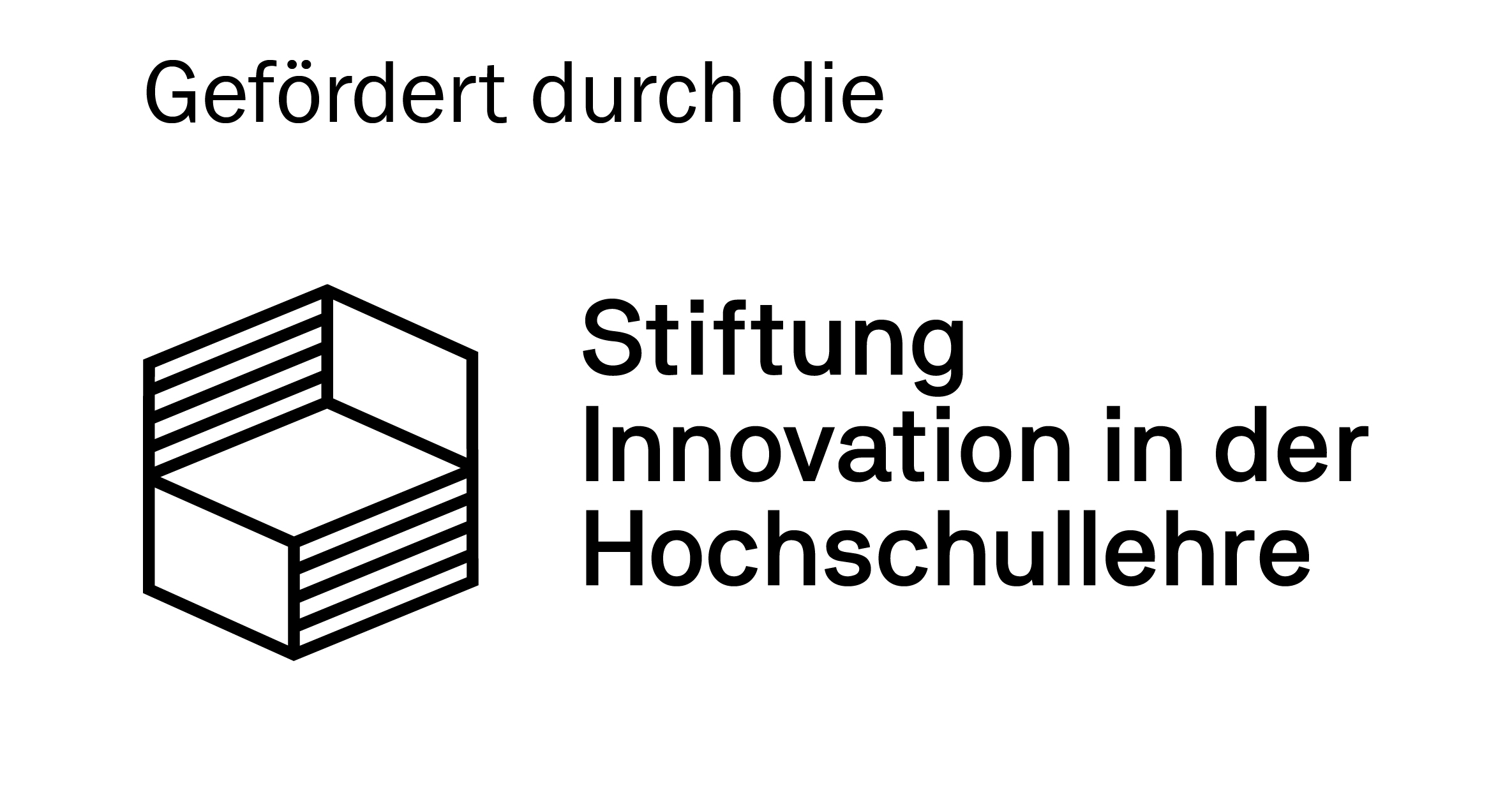 Logo der Stiftung Innovation in der Hochschullehre, die das Projekt SHUFFLE gefördert hat.