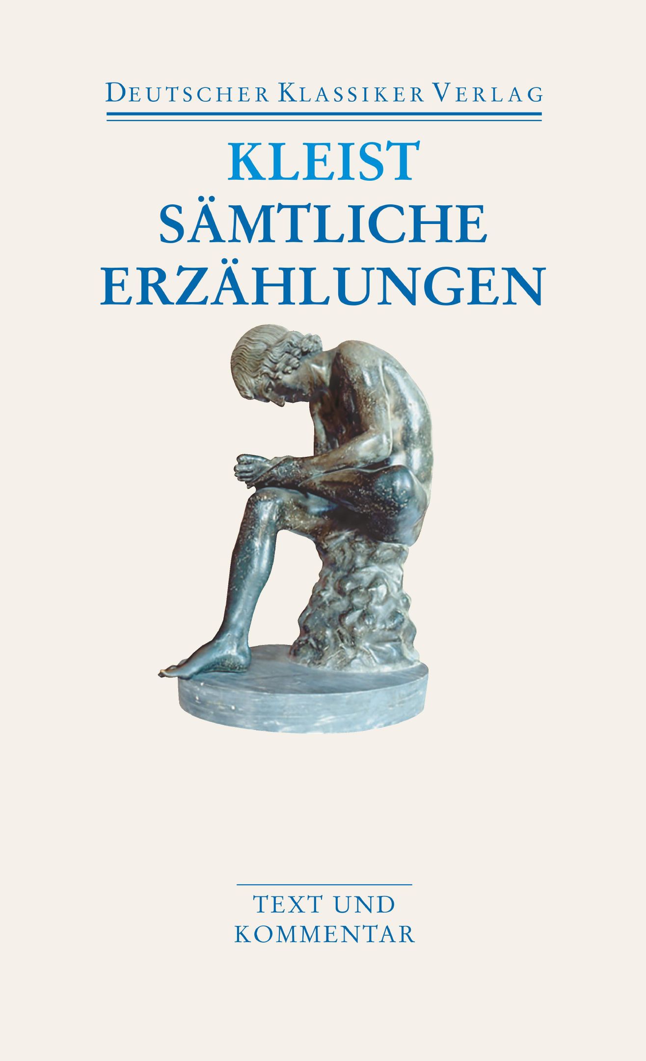 Cover und Link zu: Kleist: Sämtliche Erzählungen, Deutscher Klassiker Verlag