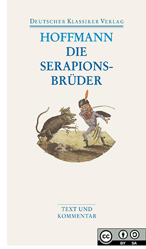 Cover und Link zu: Hoffmann: Die Serapionsbrüder, Deutscher Klassiker Verlag 2008.